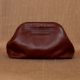 Handcrafted Cherry Clutches Leather Sleek Minimalist